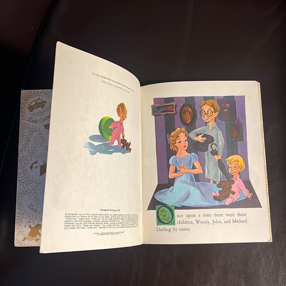 Walt Disney Peter Pan and Wendy a little Golden Book thirteenth printing, 1975 - Picture 4 of 8